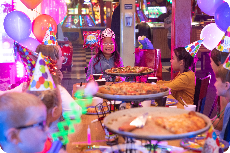 Girl's Birthday Party at Happy Joe's Pizza