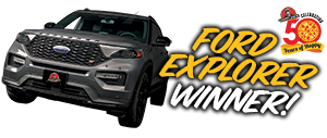 Ford Explorer Winner - 2022