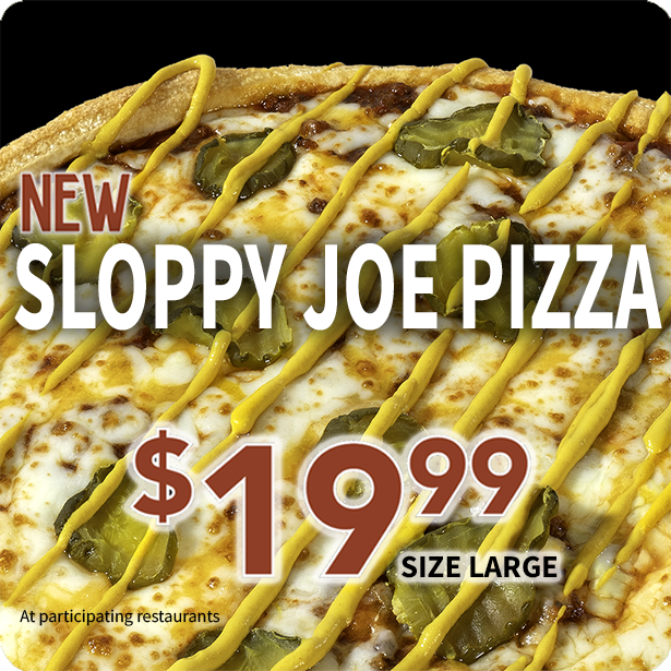 New Sloppy Joe Pizza Deal for $19.99 Large