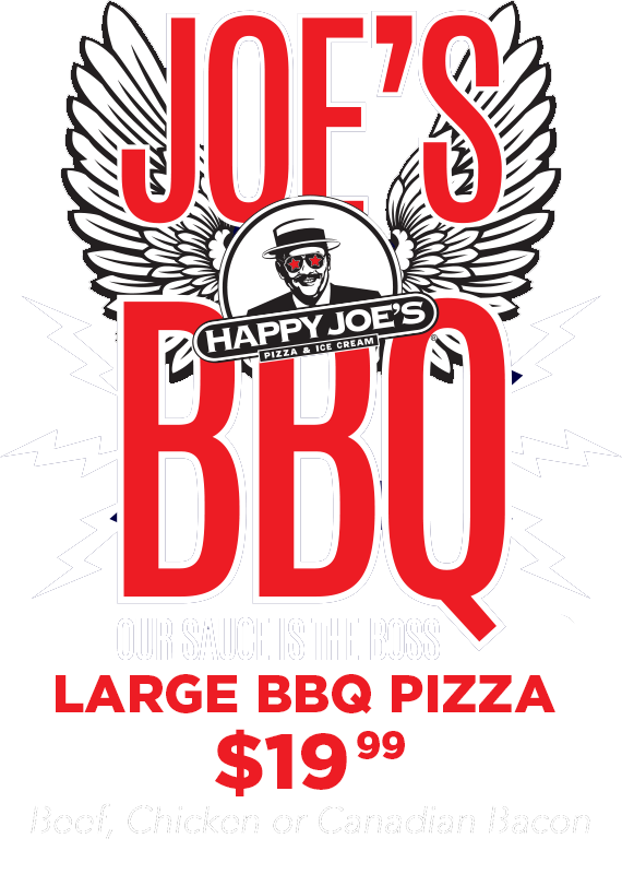 Joe's BBQ - Large BBQ Pizza Special - Limited Time Only