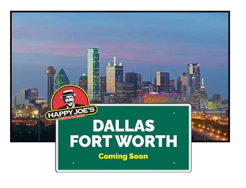 Coming Soon to Dallas Fort Worth | Happy Joe's Pizza