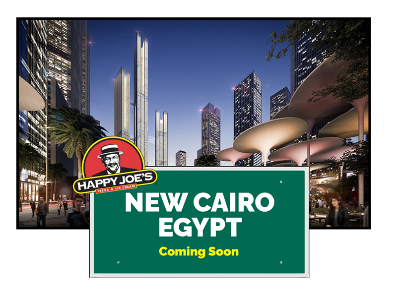 Happy Joe's Pizza Coming Soon to New Cairo Egypt.