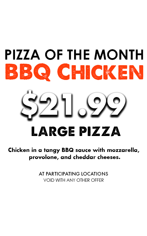 BBQ Chicken featured this month!