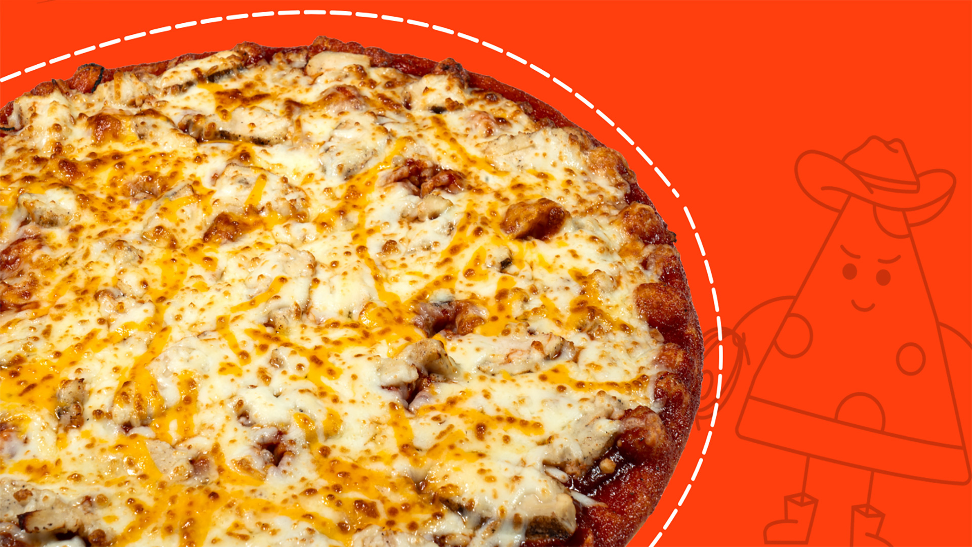 September Pizza of the Month at Happy Joe's